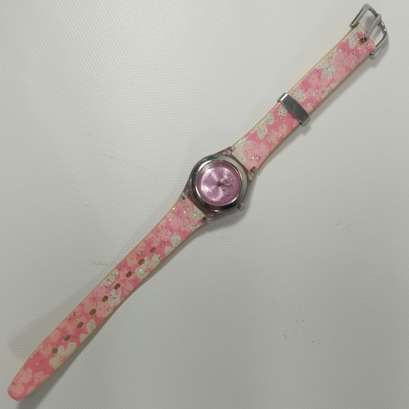 Cardinal Girls Pink Waterproof Analog Wrist Watch, New Battery - Picture 1 of 8